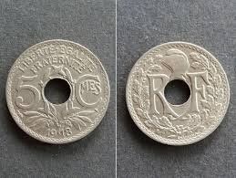 5 Centimes Frankreich 1918