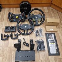 THRUSTMASTER T598+EVO RACING 32R LEATHER+FERRARI 488GT3WHEEL
