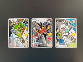 Pokémon First Partner Gen 5 Snivy, Tepig & Oshawott