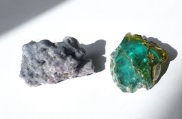 Mineralien von Glashütten, Bayerischer Wald