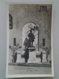 Cartoline postali: Lausanne Monument du Major Davel – Usato da Sargans venduto da nicsam1815
