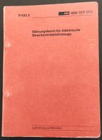 SBB Störungsbuch elektrische Streckenfahrzeuge R 433.2, 1986