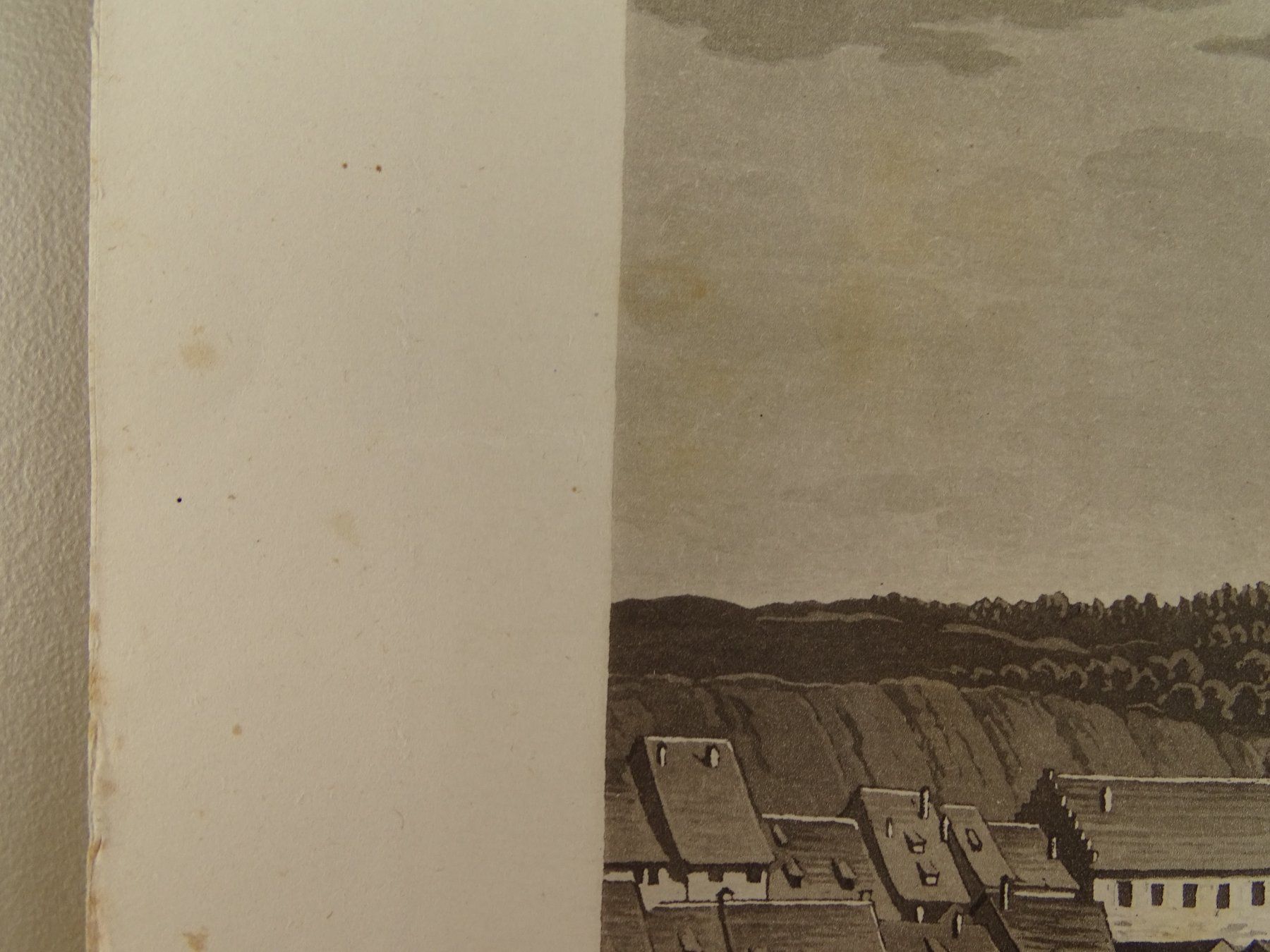 Incisioni: EGLISAU, AQUATINTA 1845 – Usato da Grüningen venduto da Kartensammler 7