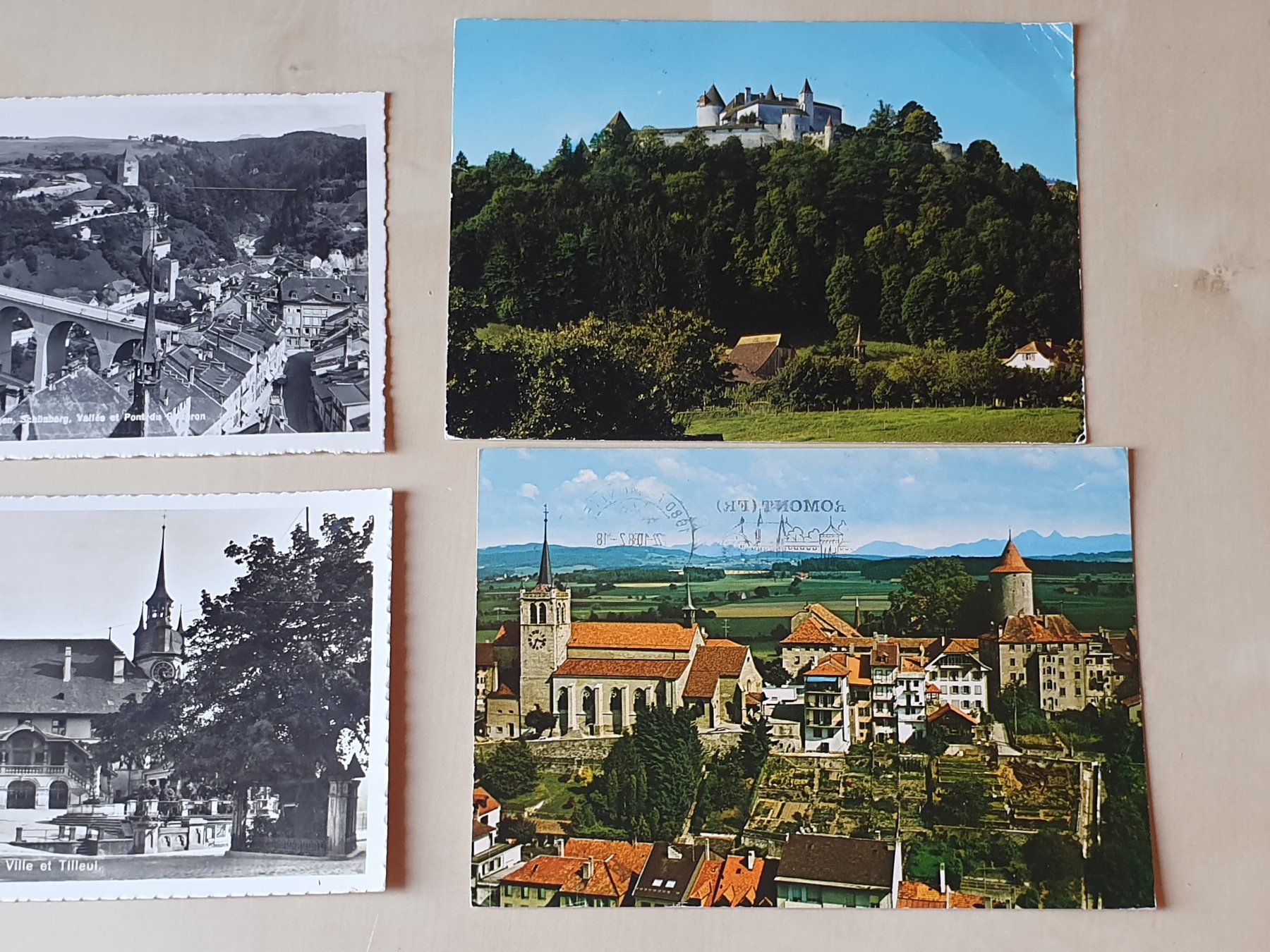 Cartoline postali: 13 x Karten Fribourg ab 1934 – Usato da Stansstad venduto da collectorsshop 4