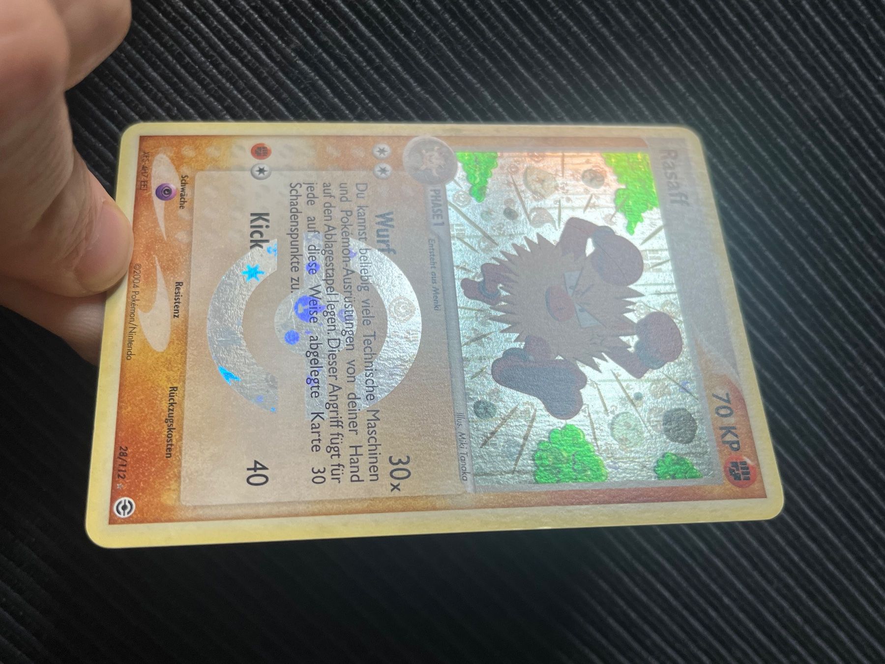 Pokémon Sammelbilder & Trading cards: Pokemon Rasaff Reverse Holo EX Fire red leaf green 2004 – Gebraucht aus Wabern von Collectfun 2