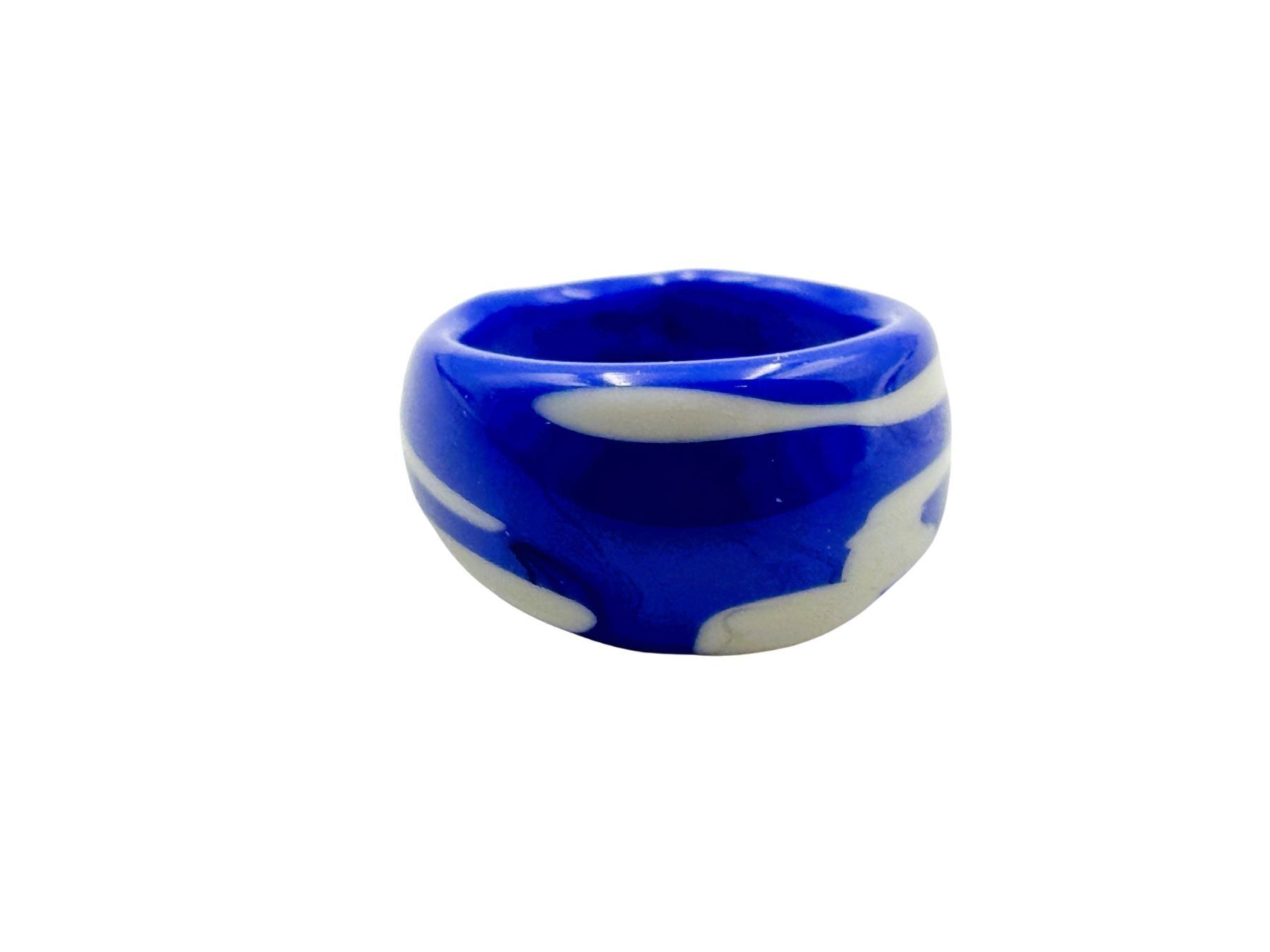 Murano Anelli: Ring Murano Glas G 54 Breite 12mm – Nuovo e nell'imballaggio originale da Oberkulm venduto da Murano-Schmuck