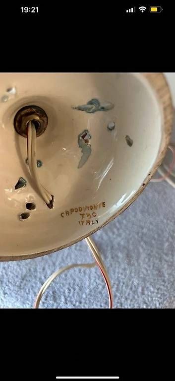 Lampade:  Lampada da Tavolo Capodimonte – Usato da Figino venduto da cla_b75f 2