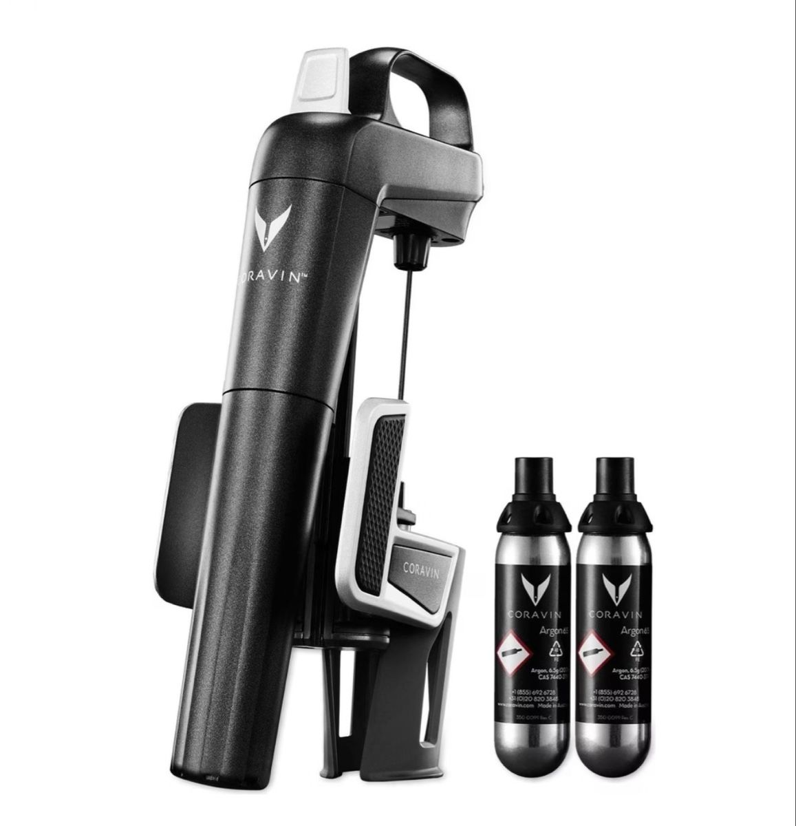Wein: Coravin Wein System mit 2 Kapseln Neu – Neu und originalverpackt aus Worblaufen von fortuna..