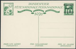 1926 - Pro Patria - Bundesfeierkarte - Entwertet