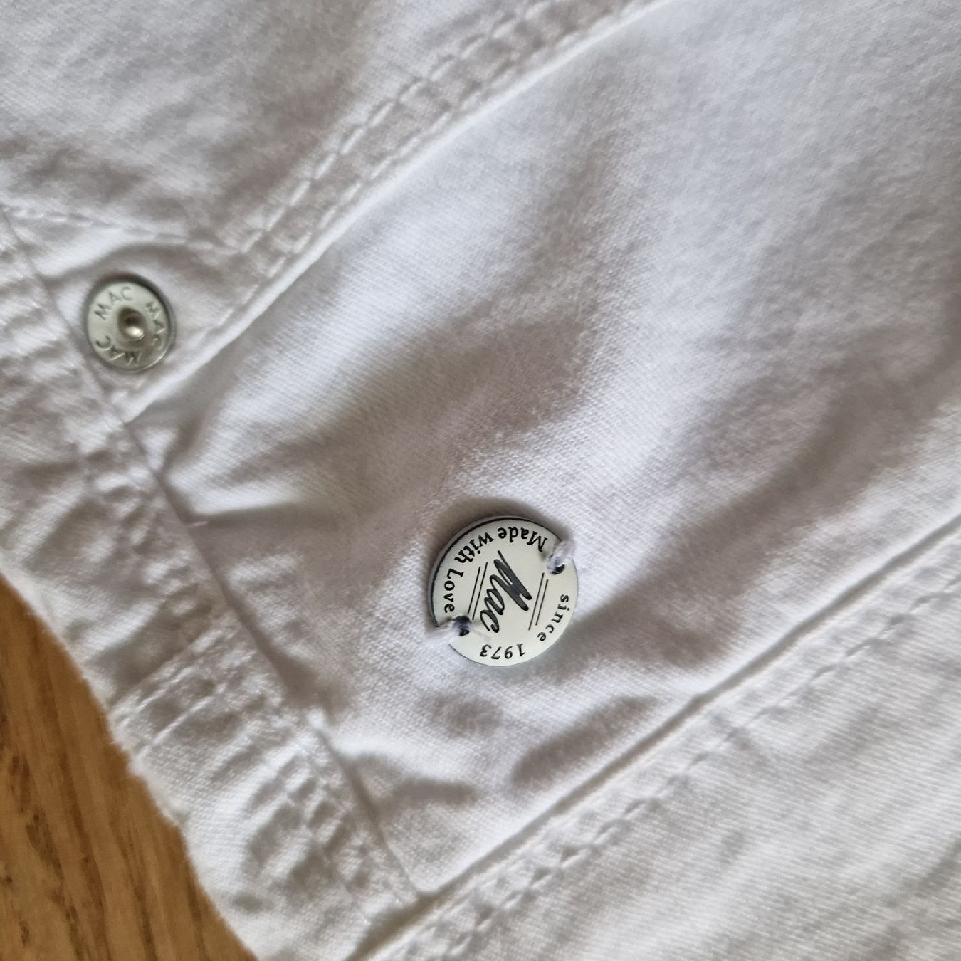 Hosen: MAC Damenhose, weiss, Gr. 36, Sommerlook – Gebraucht aus Nendeln von witr_gliabt 6