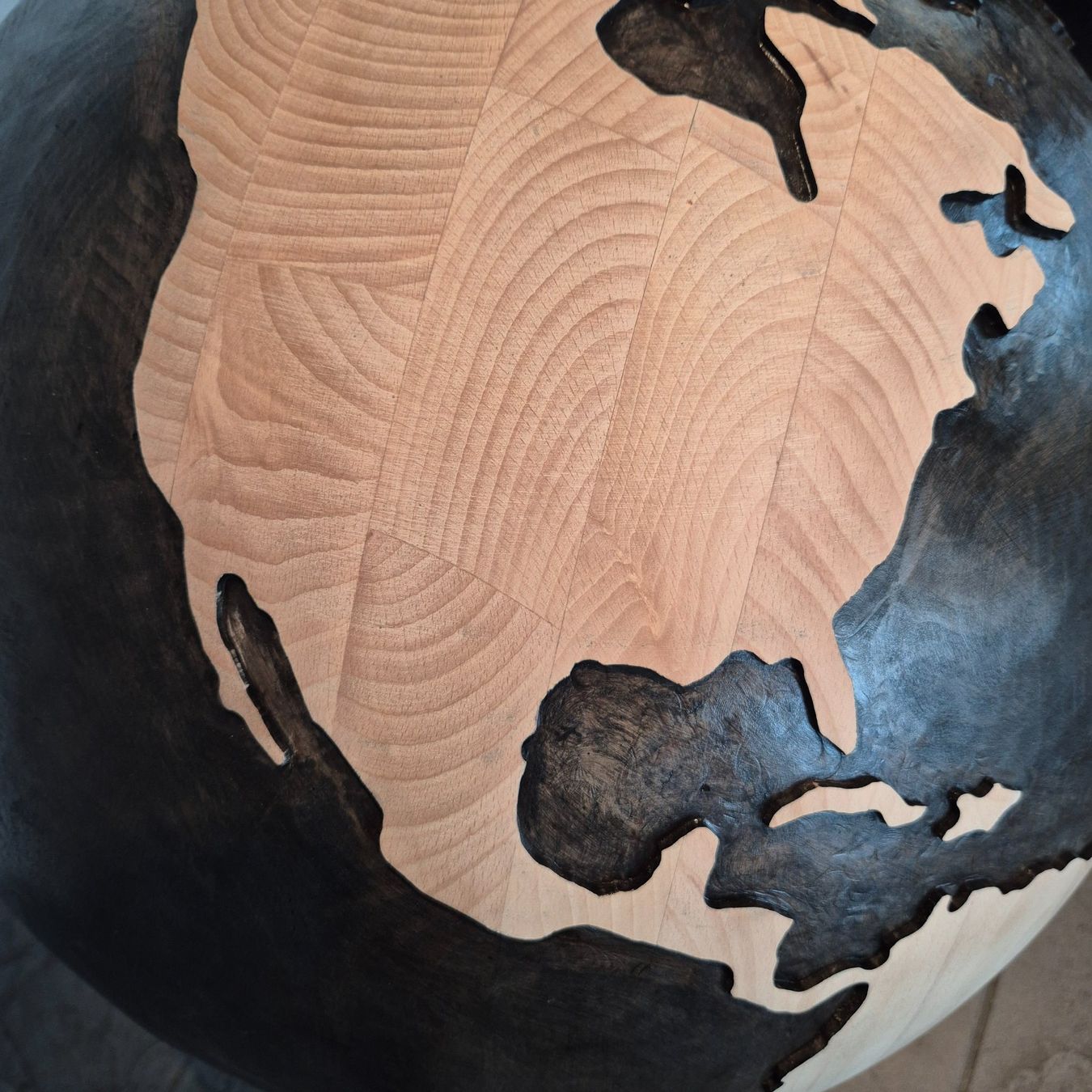 Sonstige Dekorationen & Accessoires: Weltkugel (Globus), Ø 60 cm – Neu (gemäss Beschreibung) aus Ottenbach von WoodGallery 5