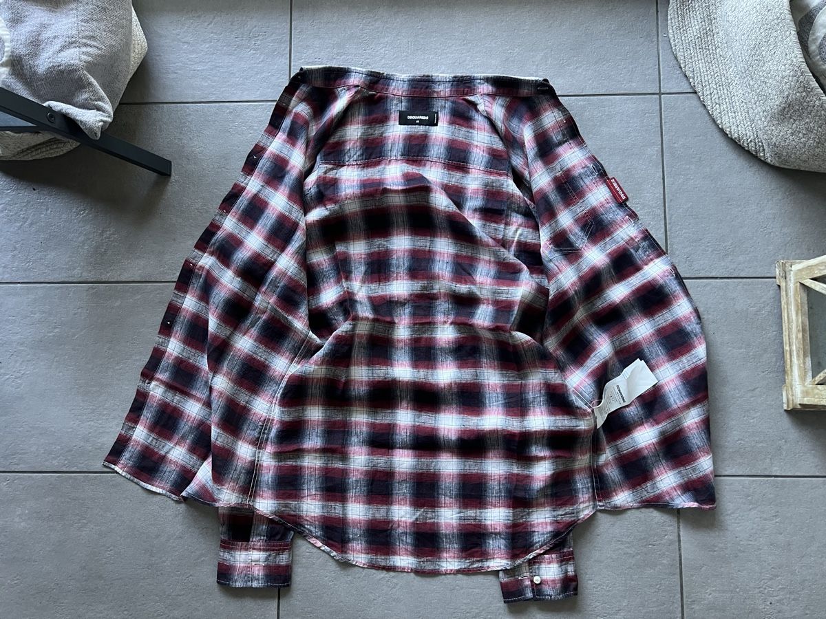 Dsquared2 Camicie: Dsquared2 camicia Lino uomo – Usato da Mendrisio venduto da fly_9wzx 7