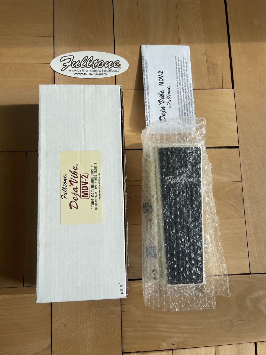 Strumenti musicali: Fulltone Déja Vibe MDV-2 – Usato da zürich venduto da simonritchie 1
