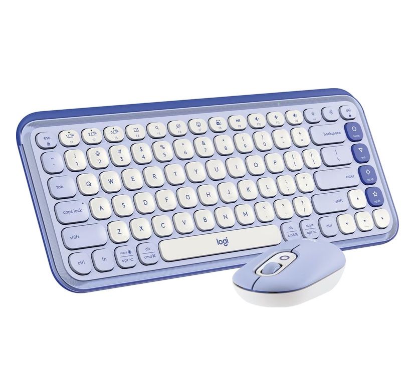 Logitech Tastiere: Logitech POP Icon Combo Tastatur und Maus - Funk/Bluetooth – Nuovo e nell'imballaggio originale da Jonen venduto da YoKoDesign