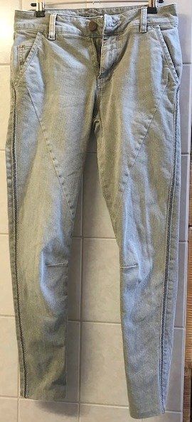 Jeans: Jeans Hose in Grau, Blue fire W25/L30 – Gebraucht aus Ottikon von mindfuel