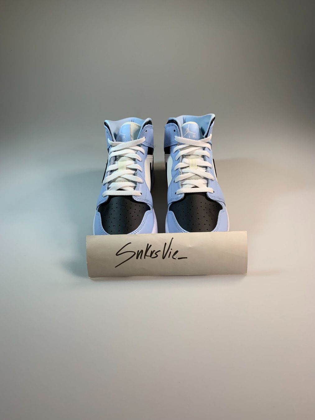 Scarpe da uomo: Jordan 1 Mid Ice Blue (GS) – Nuovo e nell'imballaggio originale da Thörishaus venduto da SnkrsVie 4