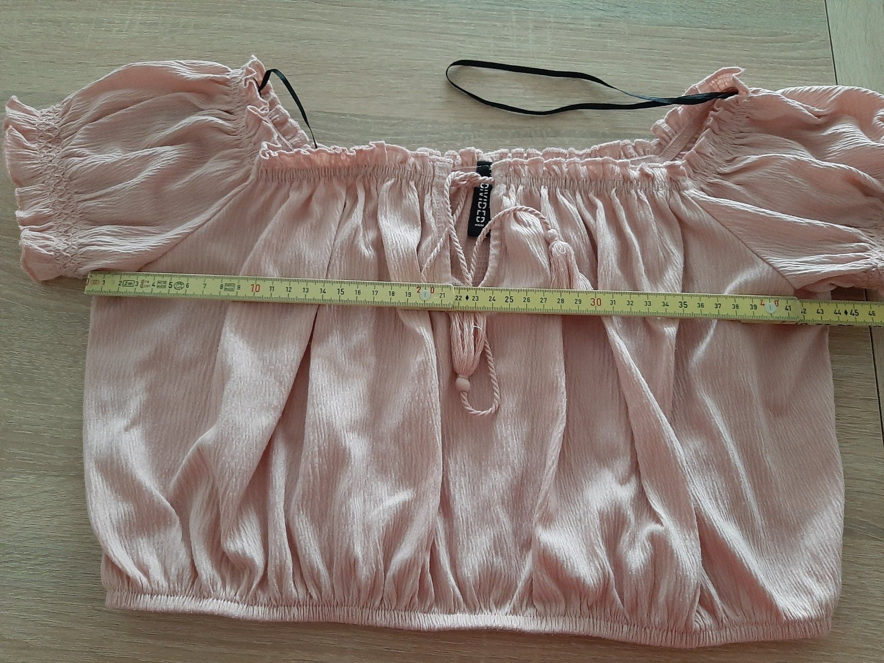 H&M Top: Sommerliches Cropped Oberteil, Gr. L rosa, – Usato da Menziken venduto da Rien1 1