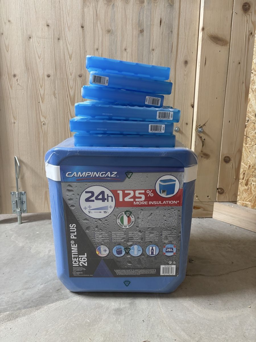 Frigoriferi & Refrigeratori: Kühlbox 26l + 6 Kühlelemente – Nuovo e nell'imballaggio originale da Flums venduto da mic_p28w