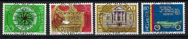 1980, Z/636-639, ET VOLL-0 BERN 21.2, GUMMI **