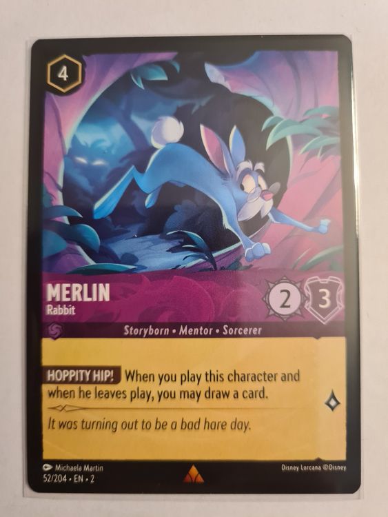 Lorcana, Merlin - Rabbit, 052/204-EN-2 (Neu (gemäss Beschreibung)) in ...