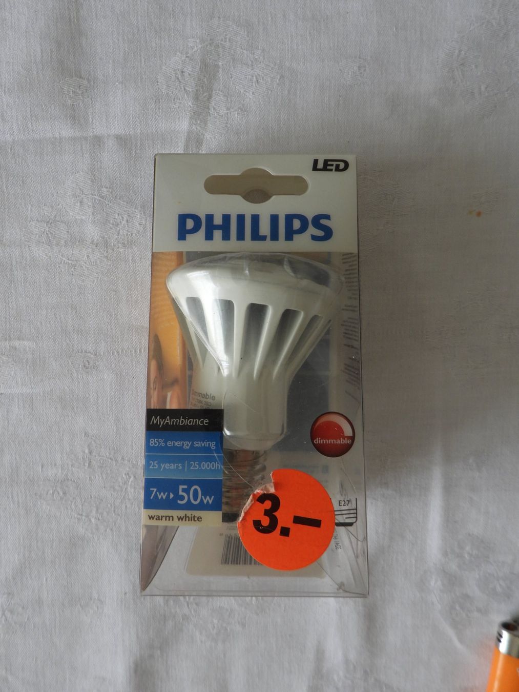 Philips Lampade: Philips LED Glühbirne Dimmbar 7W – Nuovo e nell'imballaggio originale da Tavannes venduto da jimananas