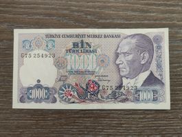 Türkei 1'000 Lira 1986 !!!!!