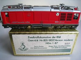 Ferro Suisse Gem 4/4 802 Moderne Beschriftung