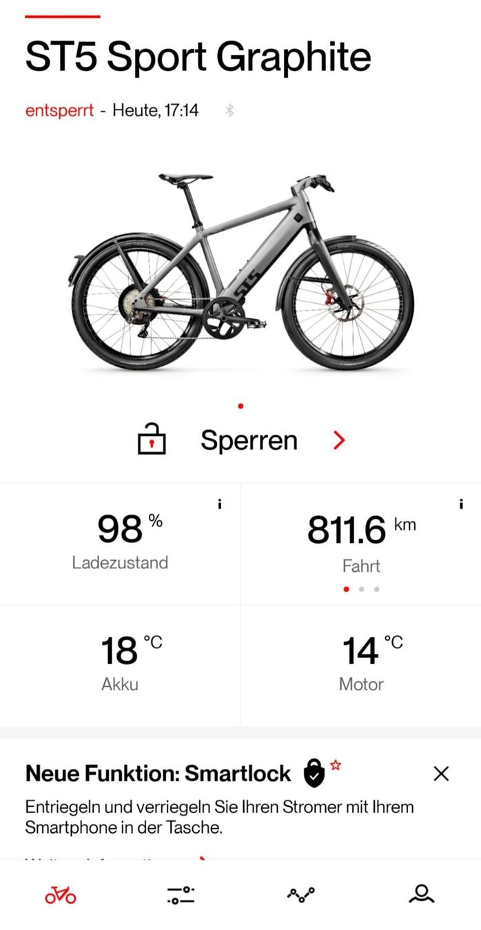 Stromer Velos: Stromer ST5 Sport Graphite 45kmh Ebike 4G – Gebraucht aus Rothrist von Ju_le9 5
