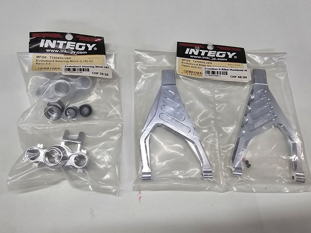 Integy Alu Teile Set 3 für Traxxas Revo (Neu und originalverpackt) in ...