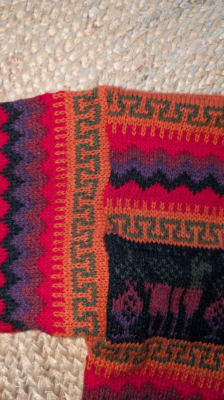 Maglioni & Felpe: Stylischer Strickpullover mit Alpaka Muster, Gr. L – Nuovo (secondo la descrizione) da Winterthur venduto da blumenerde95 1