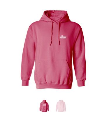 Kapuzenpullover „More Amore“ – neuwertig, limitierte Edition