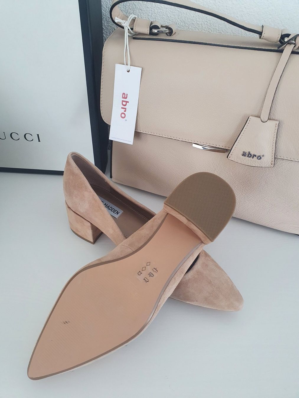Steve Madden Scarpe da donna: Schuhe Steve Madden, Größe 40, beige,Leder – Nuovo e nell'imballaggio originale da Zuchwil venduto da ger_ws6t 1