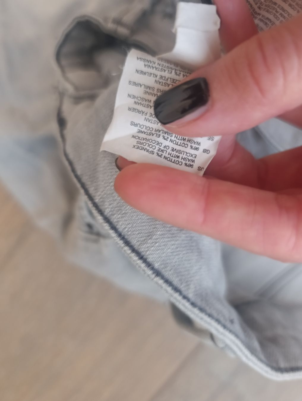 Jeans: Graue Skinny Jeans in Gr. 28 – Gebraucht aus Dietikon von iksan 3