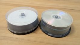 💿 2 Spindel Rohling-Disc-Stapeln (CD / DVD)
