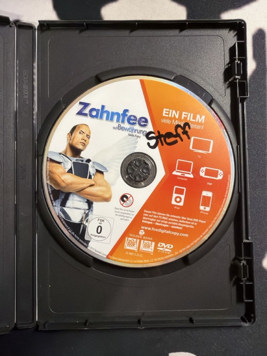 Tutti i DVDs: Zahnfee auf Bewährung DVD Dwayne Johnson neuwertig – Usato da Visp venduto da locosshop 1