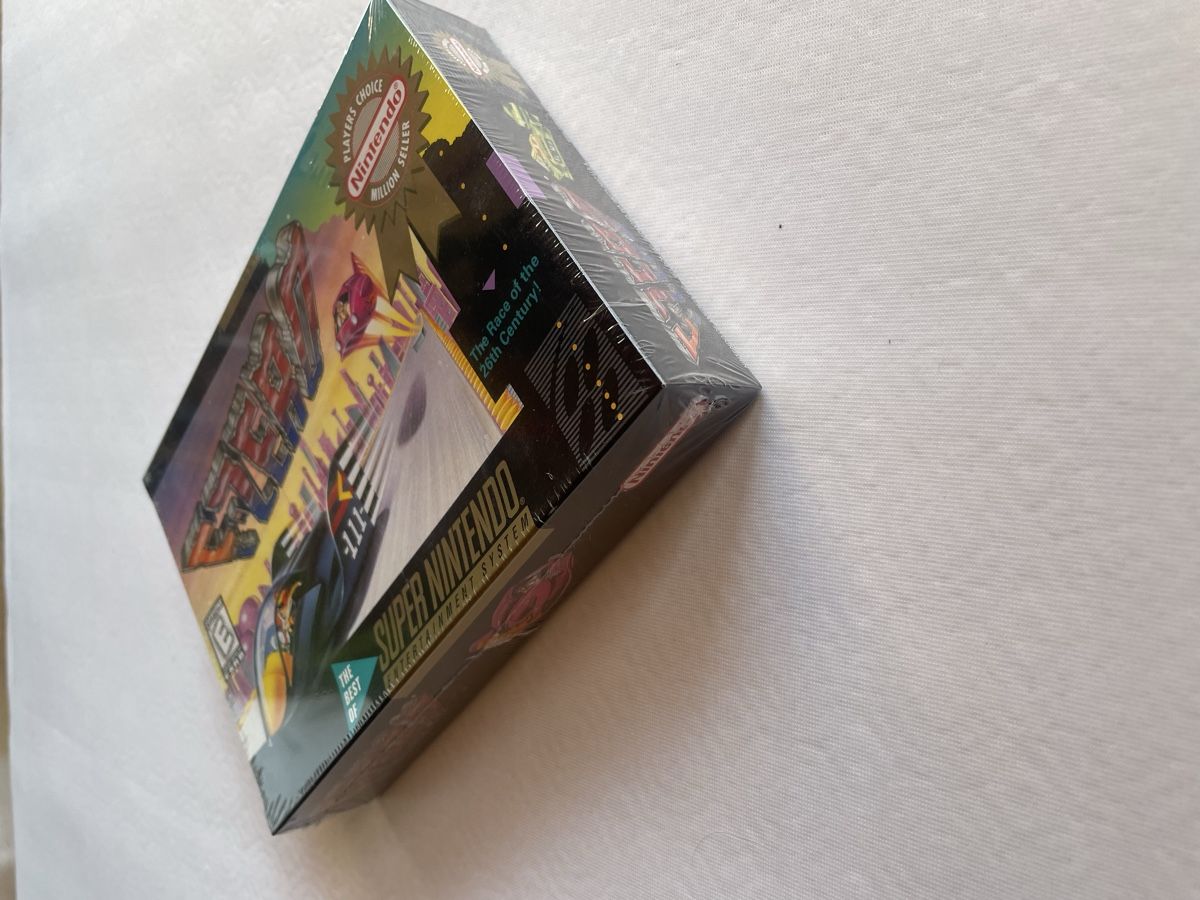 Nintendo Giochi: F-Zero SNES SEALED – Nuovo e nell'imballaggio originale da Luzern venduto da OlpeStyle 1