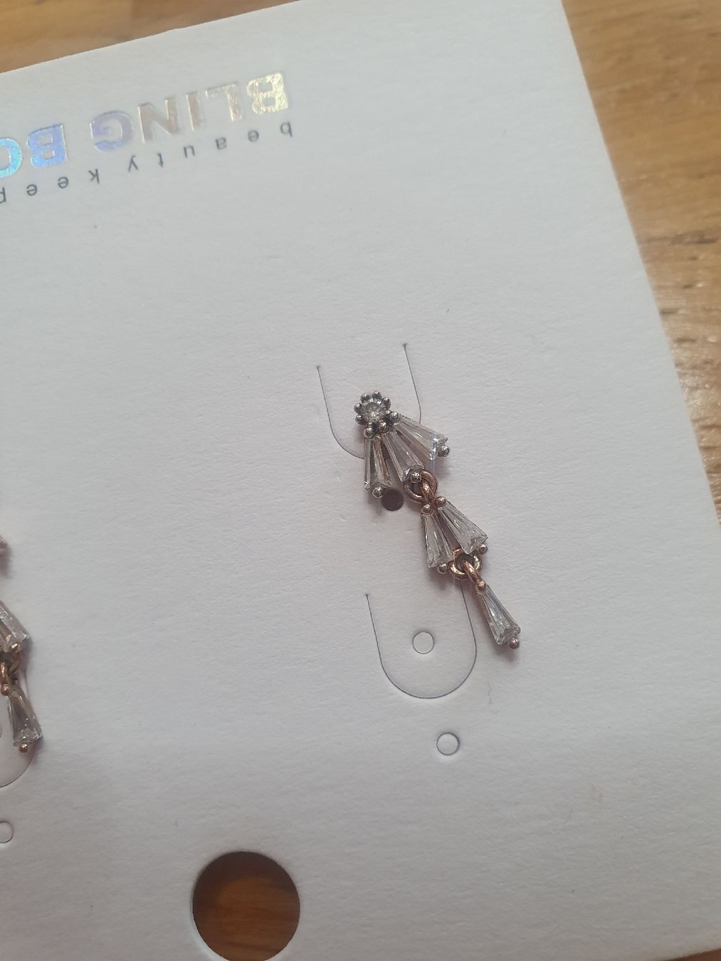 Orecchini pendenti & Orecchini a lobo: Schöne Bling Box Ohrstecker – Usato da Moosseedorf venduto da Sonnenschein.. 3