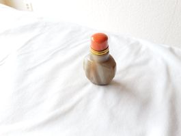 Tabatière vintage en agate