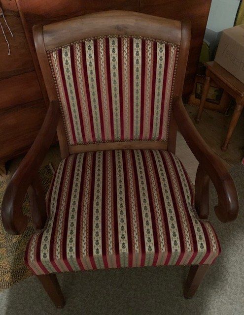 Chaises: Restaurierter, antiker Polsterstuhl aus Biedermeierzeit – D'occasion à Gundetswil par Egro100 1