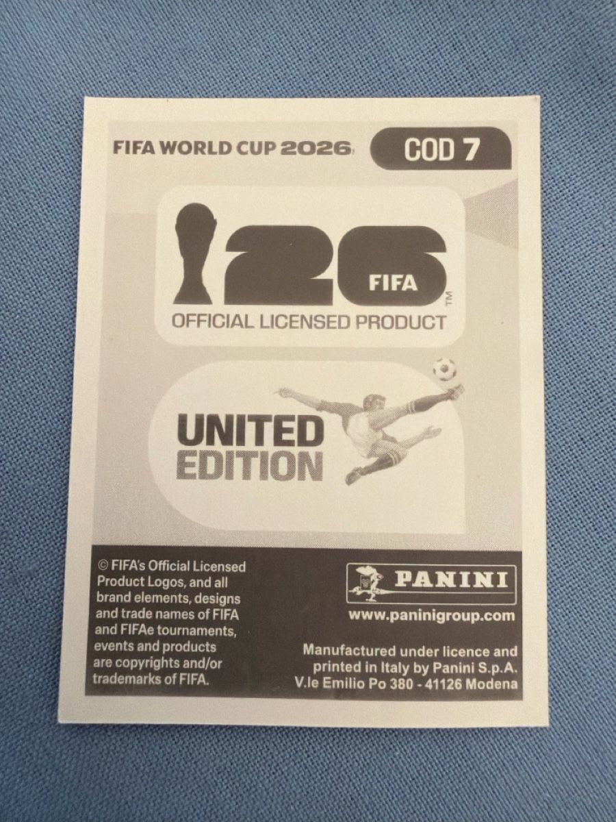 Panini Carte collezionabili: FIFA World Cup 2026 sticker Joris Kavembe Panini – Nuovo (secondo la descrizione) da Therwil venduto da Juliahengaetnee 1