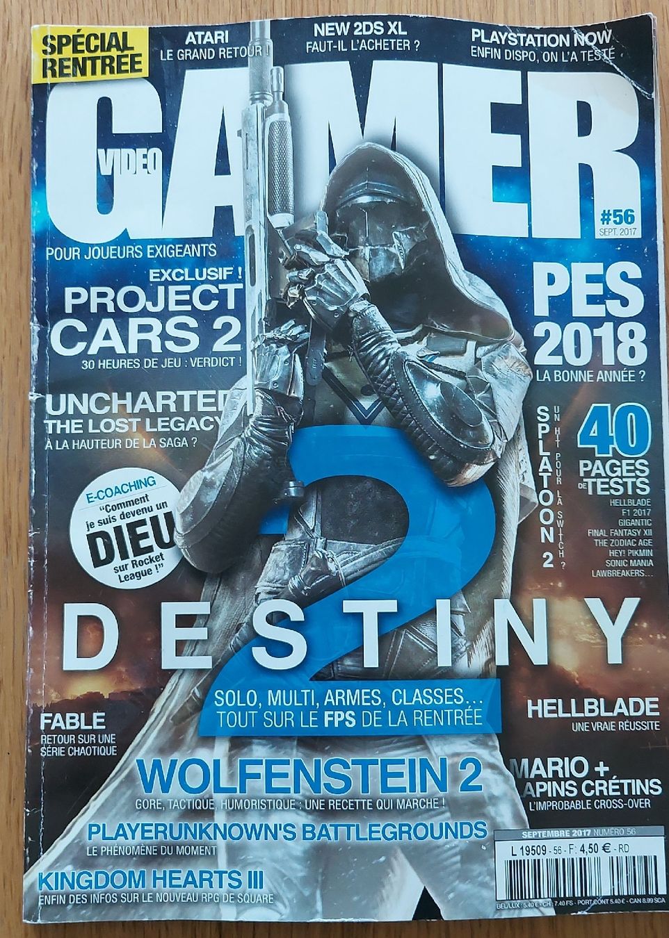 Giochi: Video Gamer #56 - Destiny 2, Wolfenstein 2 et bien plus – Usato da Matran venduto da Swiss_Stuff_Store