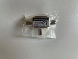 Neuer 2-fach Radio/TV Splitter EU-2491