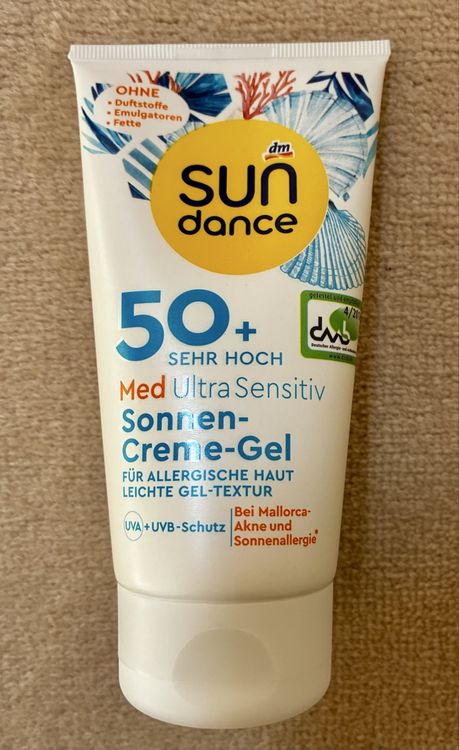 New Sundance Sunscreen Gel SPF 50+ for Sensitive Skin 150ml (Neu und ...