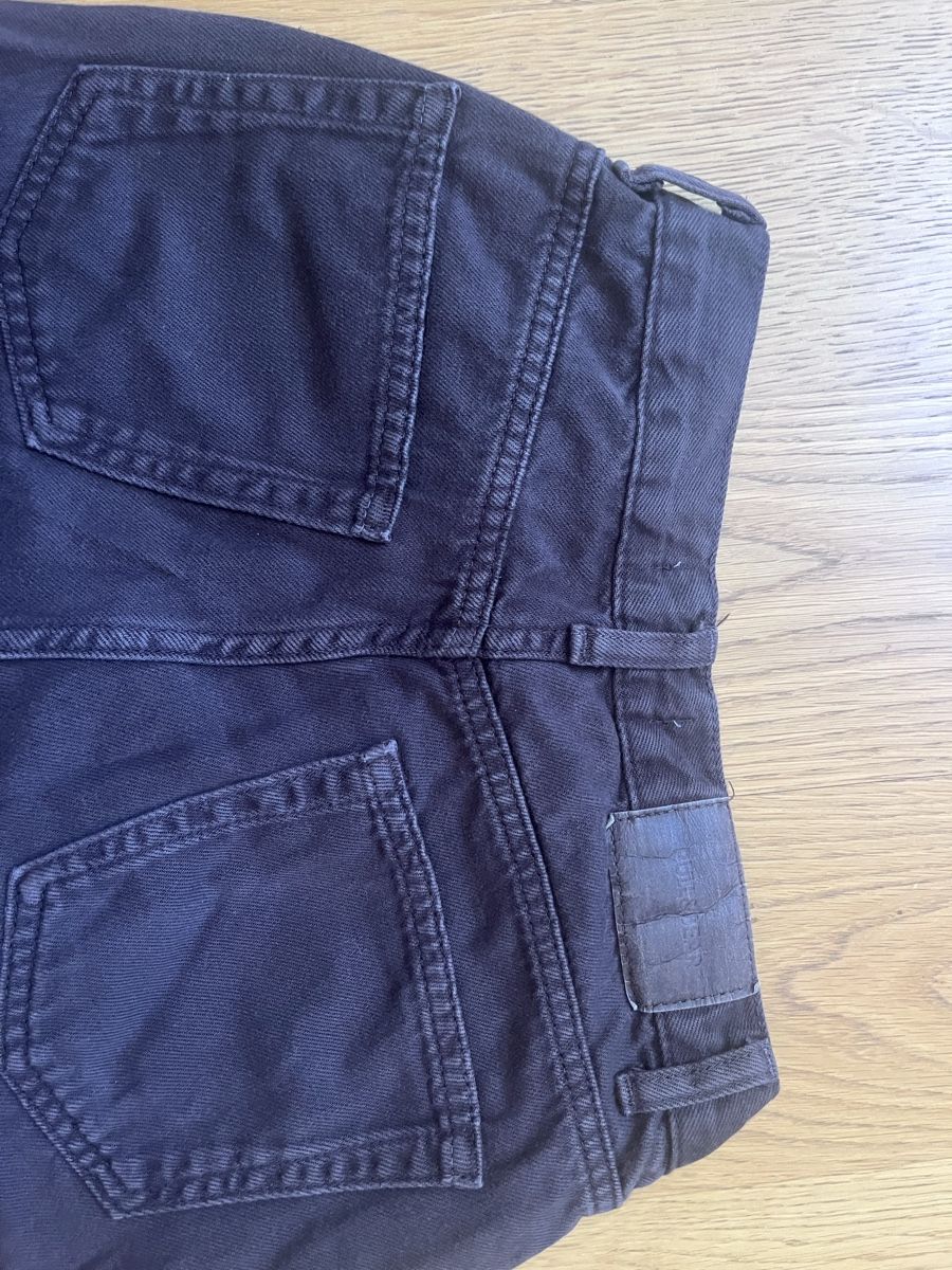 Pull&Bear Hosen: Jean ample Pull&Bear taille 36 marron foncé pour l'automne – Gebraucht aus Plan-les-Ouates von jes_2f9r 1