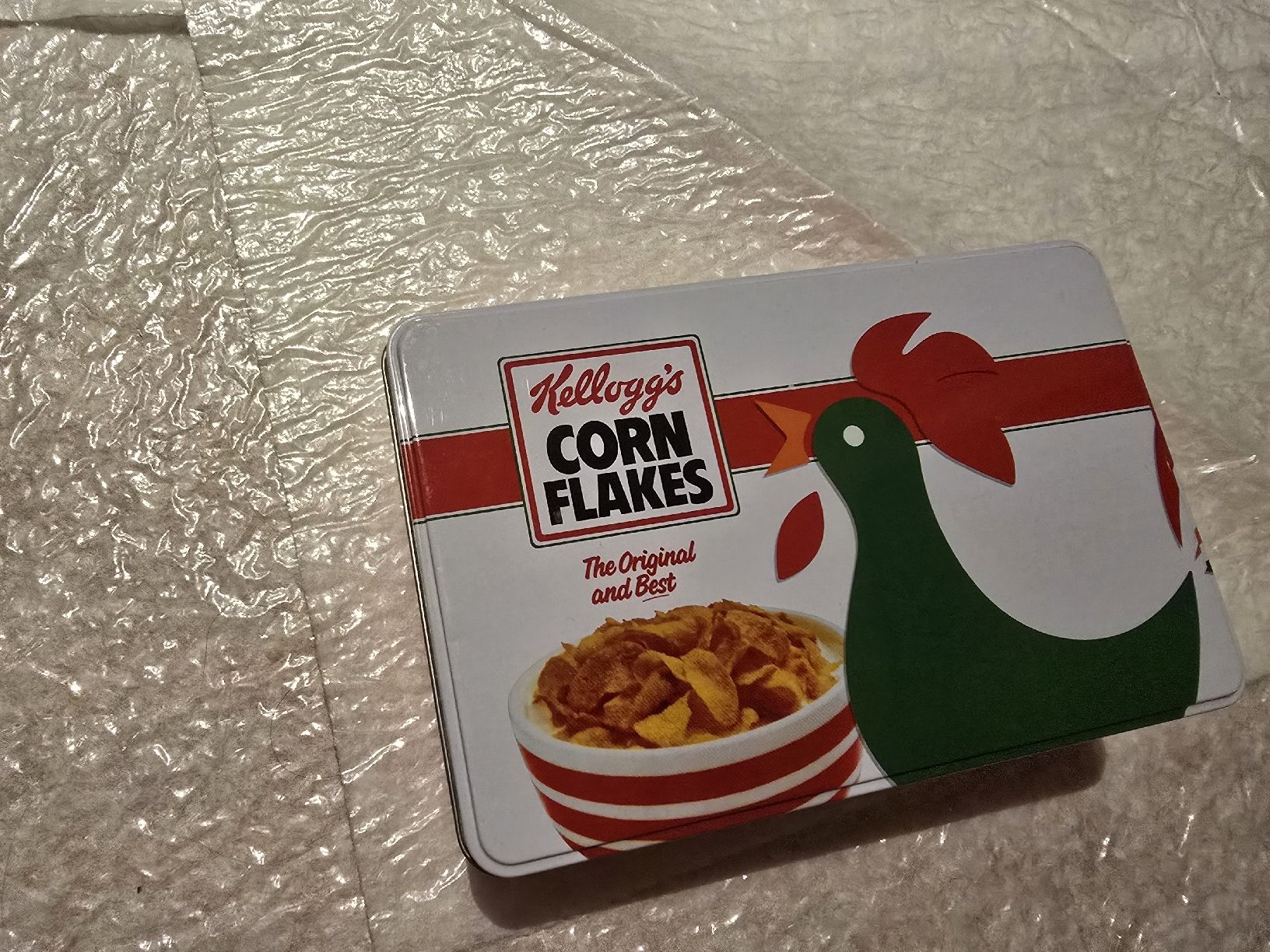 Sonstige Dekorationen & Accessoires: Kellogg's Corn Flakes Metalldose Vintage – Neu (gemäss Beschreibung) aus Laufen von mina-chan
