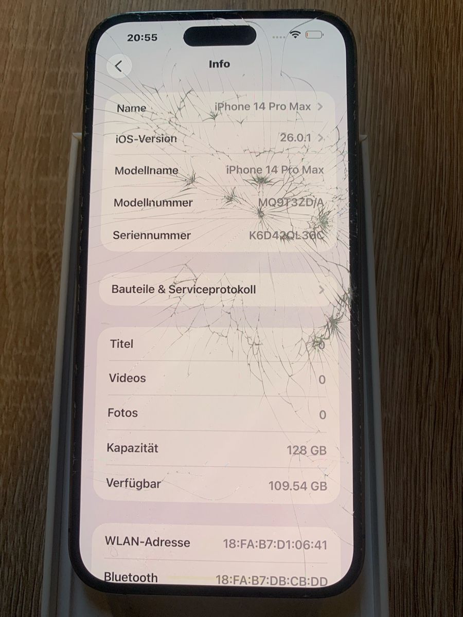 Apple Portables: iPhone 14 Pro Max 128 GB – Défectueux à Bremgarten AG par TechfiX 4
