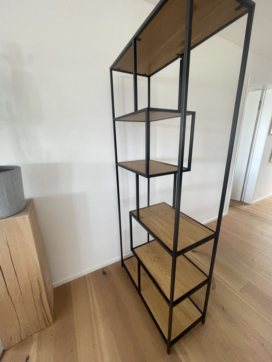 Scaffali: Regal Coogee I Eiche Matt Schwarz 185 cm – Usato da Züberwangen venduto da RoBsELl 1