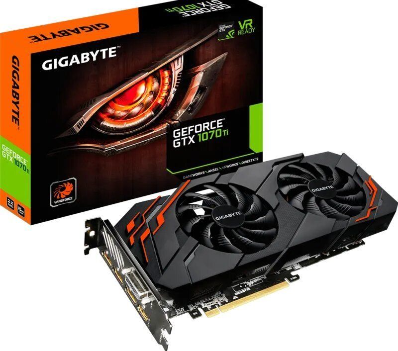 Nvidia Schede grafiche: GTX 1070Ti Gigabyte Windforce 8GB – Usato da Aadorf venduto da CitySun 1