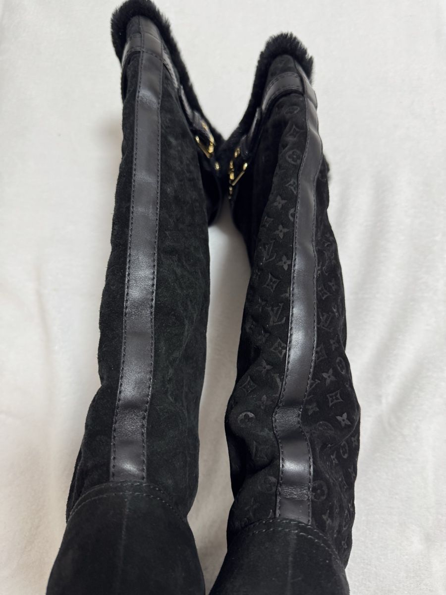 Damenschuhe: Louis Vuitton Black Winter Boots, 37❄️ – Gebraucht aus Genève von Lux_trend26 5