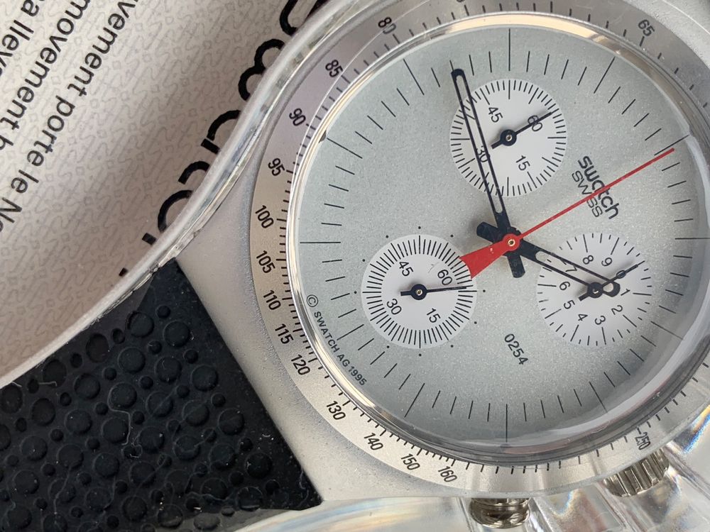 SWATCH*YCZ1000*TIME CUT CHRONOMETER*NR.254 von WELTWEIT 1500 (Neu und ...
